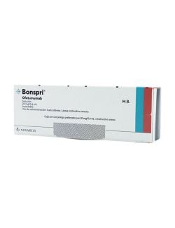 Bonspri® 20 mg/0.4 ml (Ofatumumab) - Caja con 1 Jeringa Prellenada | Novartis - RX3.