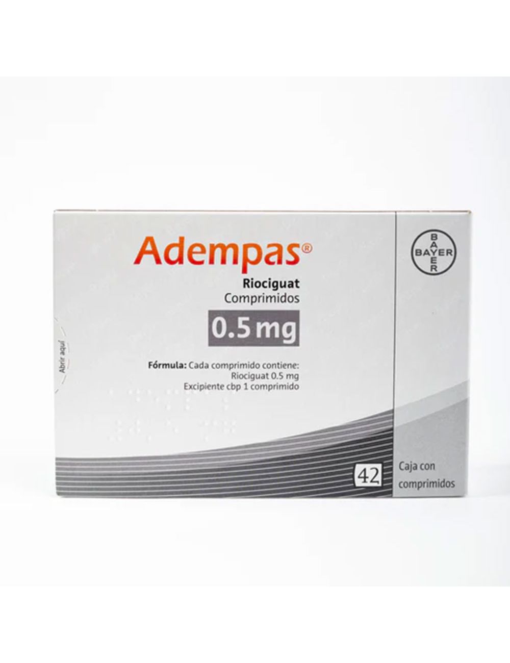 Adempas® (Riociguat) 0.5 mg - Caja con 42 Comprimidos | Bayer