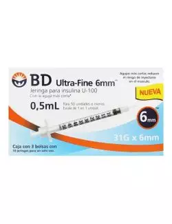 Bd Ultra Fine Ji31X6 0.5Ml X 30