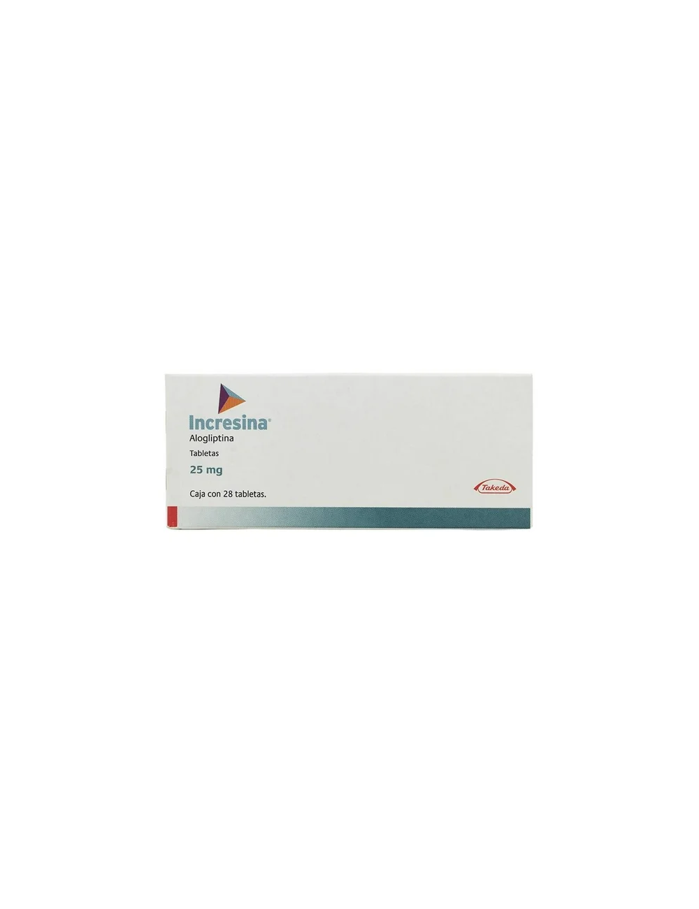 Incresina® 25 mg - 28 Tabletas | Alogliptina | Takeda
