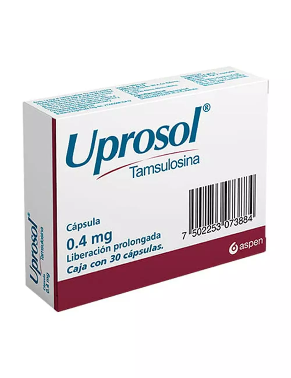 Uprosol® 0.4 mg - 30 Cápsulas LP | Tamsulosina | Aspen