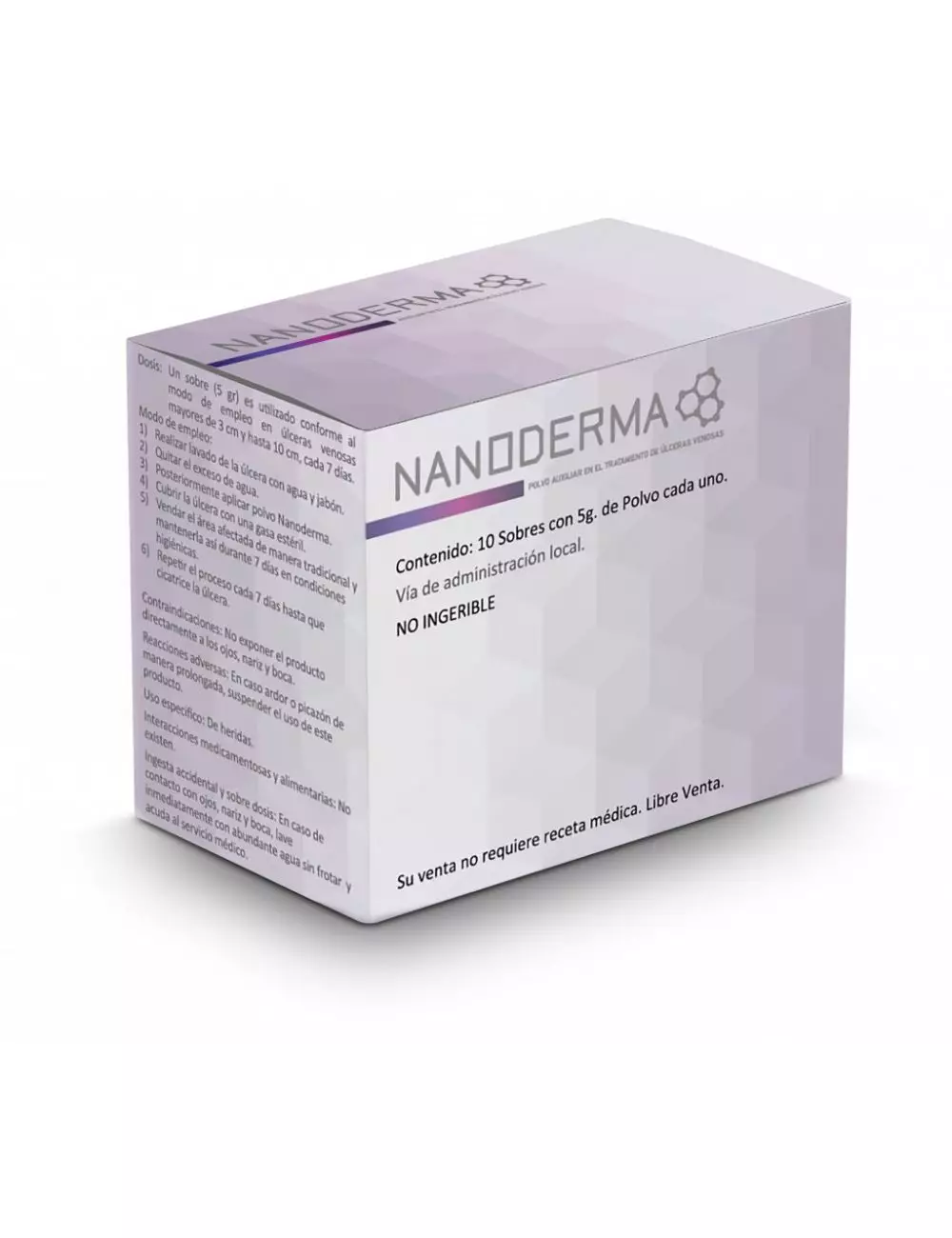 Nanoderma Polvo 10 Sobres 5 g Cada Uno