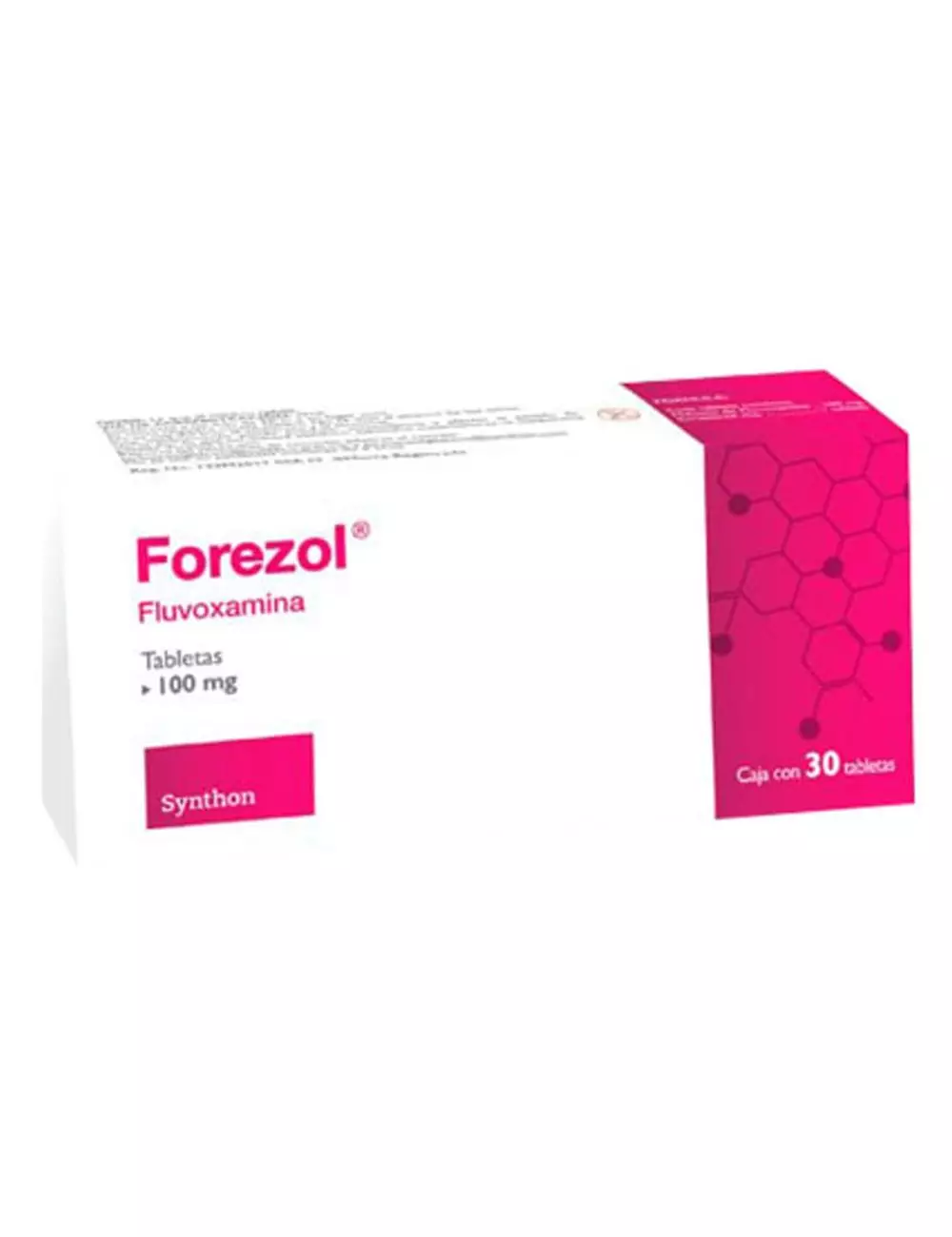 Forezol® 100 mg - 30 Tabletas | Fluvoxamina | Synthon