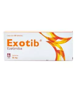 Exotib® 10 mg - 30 Tabletas | Ezetimiba | Siegfried