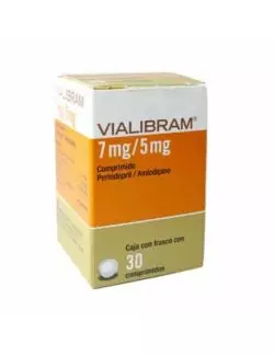 Vialibram® 7 mg/5 mg - 30 Comprimidos | Perindopril + Amlodipino | Beckman