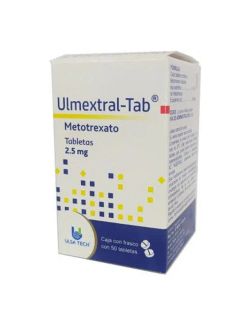 Ulmextral - Tab® 2.5 mg - Frasco con 50 tabletas | Metotrexato | Ulsa Tech