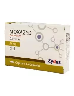 Moxazyd 10 mg - 14 Cápsulas | Atomoxetina | Laboratorio Zydus