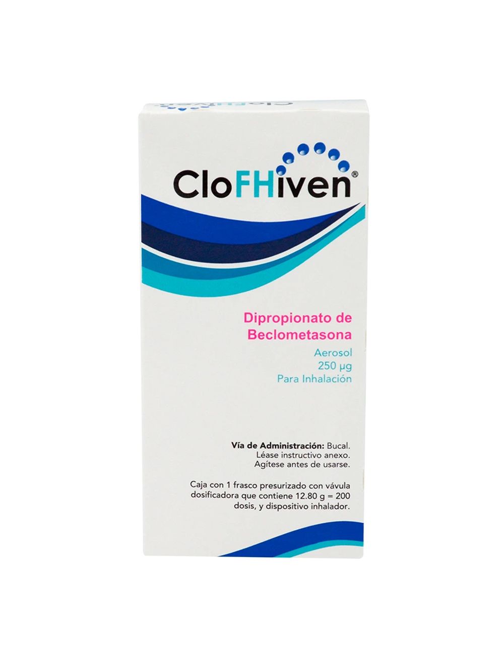 Dipropionato de Beclometasona 250 mcg - 200 Dosis | Laboratorio Clofhiven