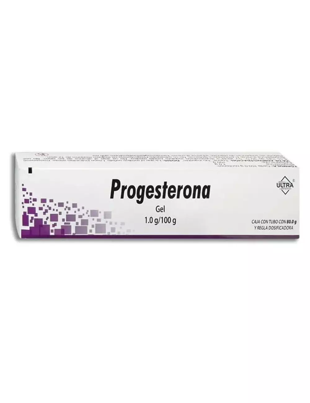 Progesterona 1% - Tubo 80 g | Progestágeno | Laboratorio Ultra
