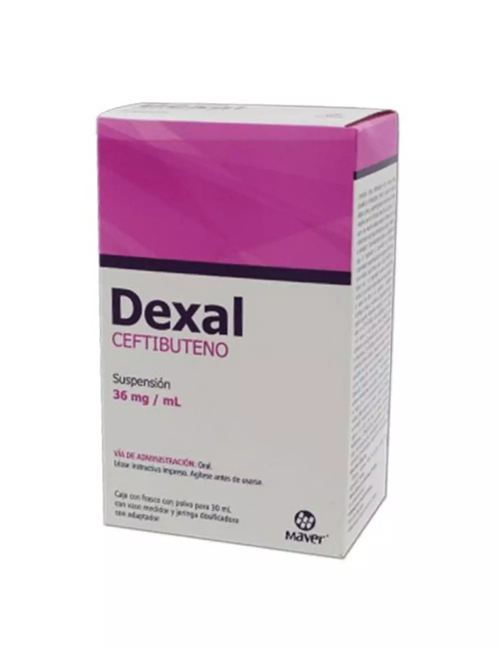 Ceftibuteno 36 mg / ml Suspensión Polvo Para 30 ml (Antibiótico)