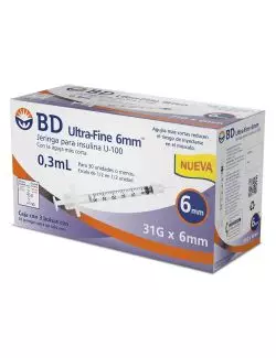 Bd Ultra Fine Ji31X6 0.3Ml X 30