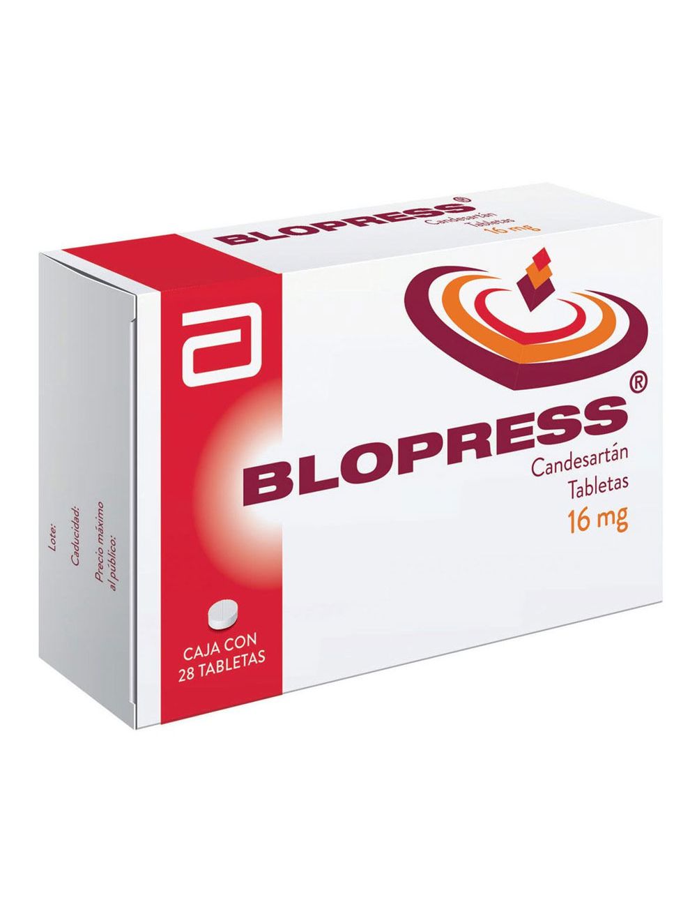Blopress Tabl 16Mg X 28
