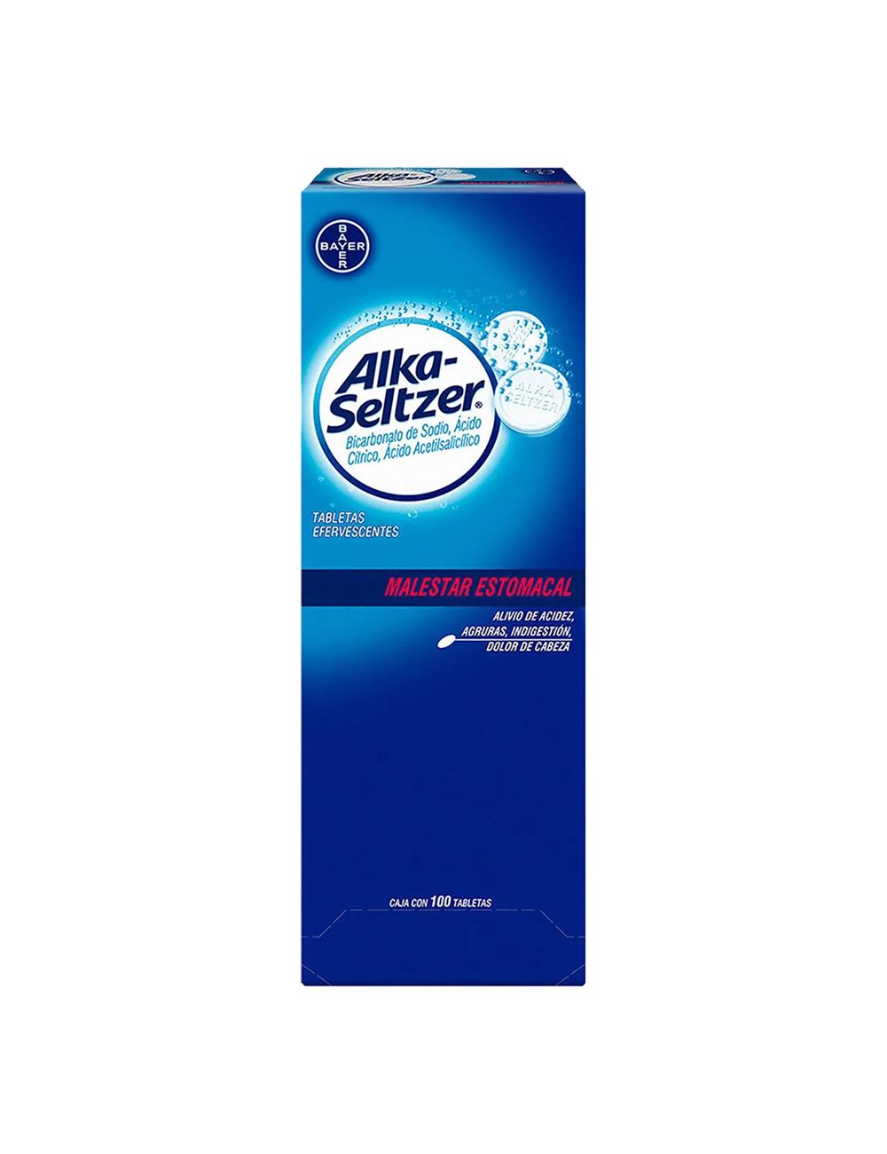 Alka Seltzer Tabl Eferv X 100
