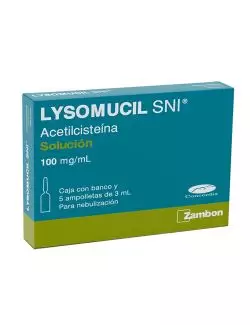 Lysomucil Amp. 100Mg3Ml X 5 (/Ml )