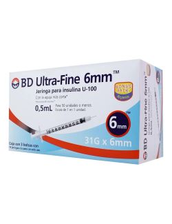 Bd Ultra Fine Ji31X6 0.5Ml X 30