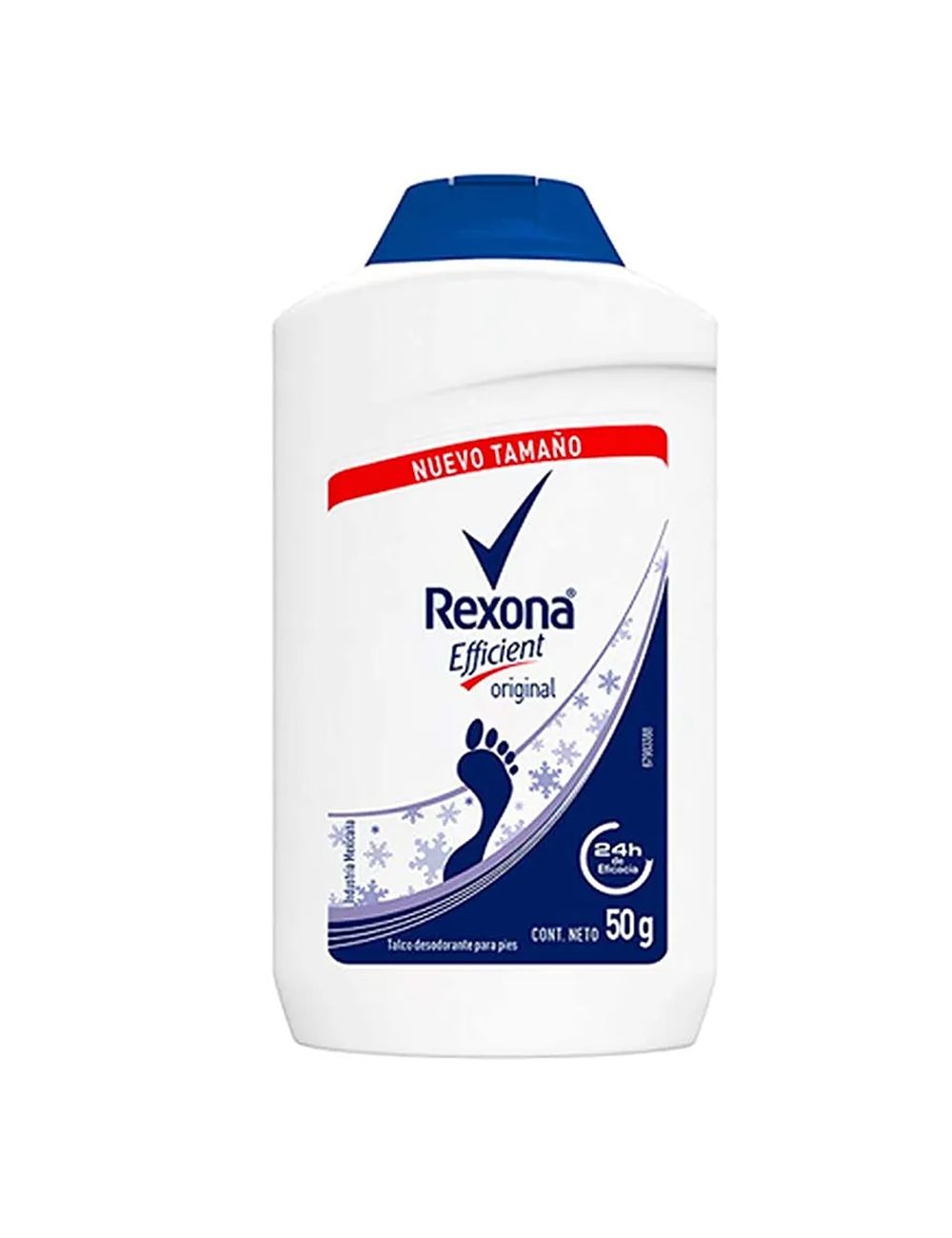 Rexona Efficient Talco P/Pies 50G X 1
