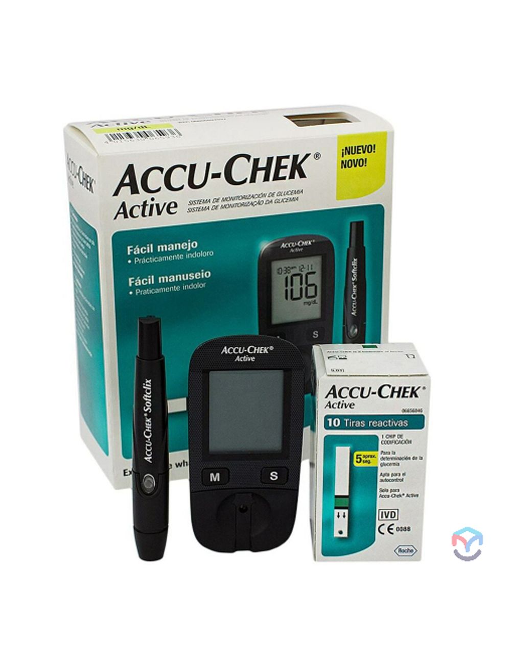 Accuchek Active Medidor Kit X 1