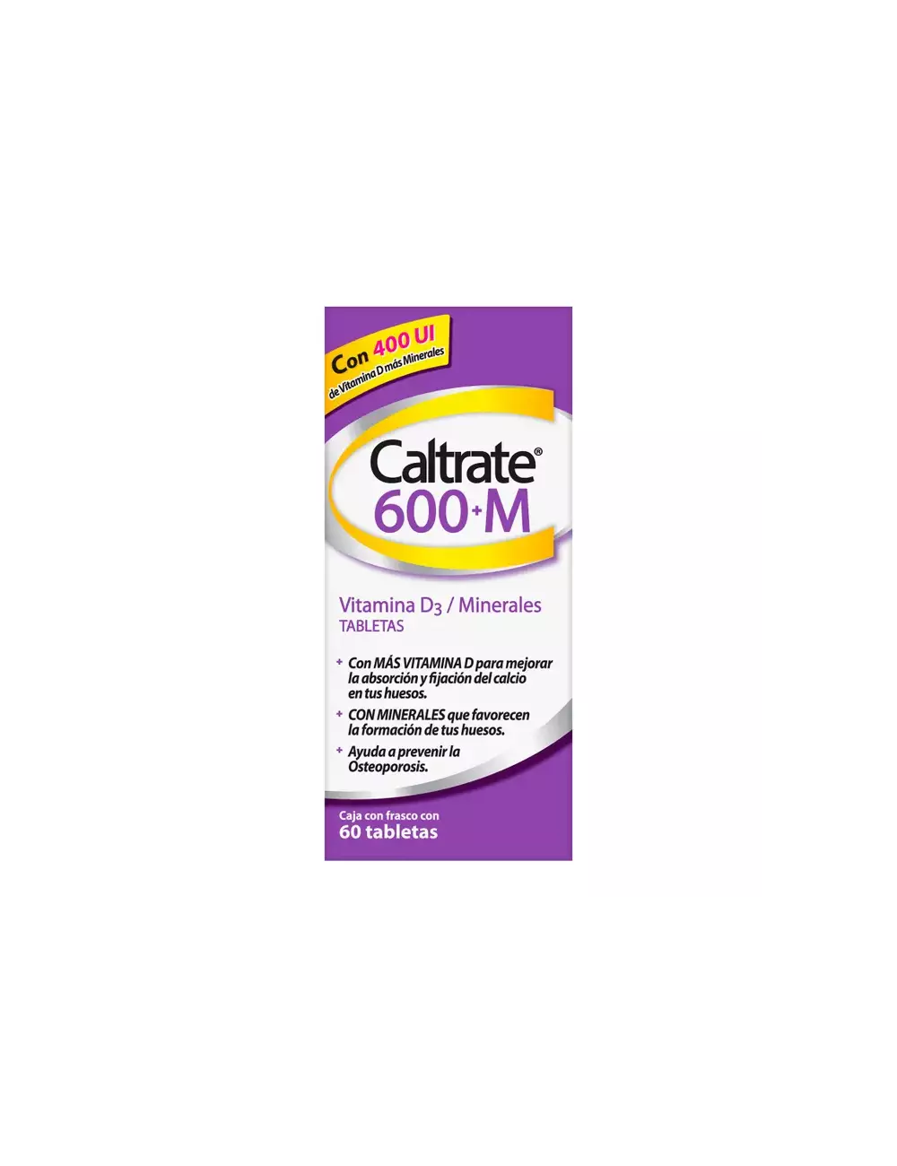 Caltrate Tabl M 600Mg X 60 (/400)