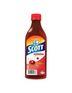 Emulsion Scott Liqd Cereza 400Ml X 1