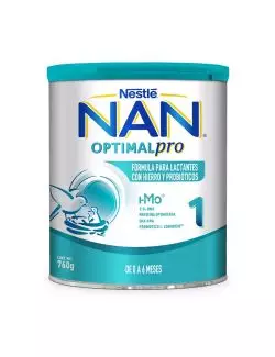 Nan 1 Optimal Pro Polvo Lata 760G X 1