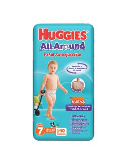 Huggies All Around Pan Et7 Usex X 40