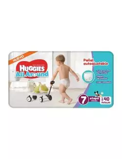Huggies All Around Pan Et7 Usex X 40
