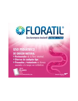 Floratil Pvo.Sob.Paed 250Mg1G X 6