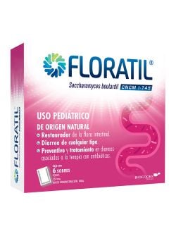 Floratil Pvo.Sob.Paed 250Mg1G X 6