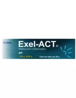 Exel-Act Gel 40G X 1