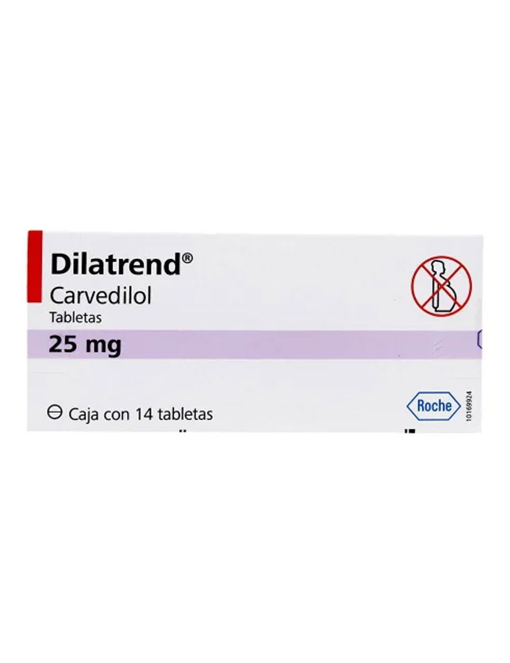 Dilatrend Tabl 25Mg X 14