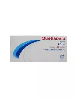 Quetiapina Gi Alp Tabl 25Mg X 30