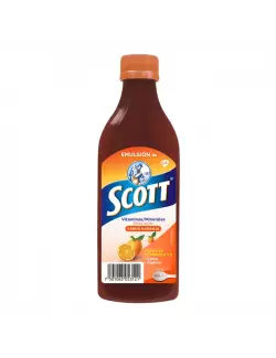 Emulsion Scott Liqd Naranja 400Ml X 1