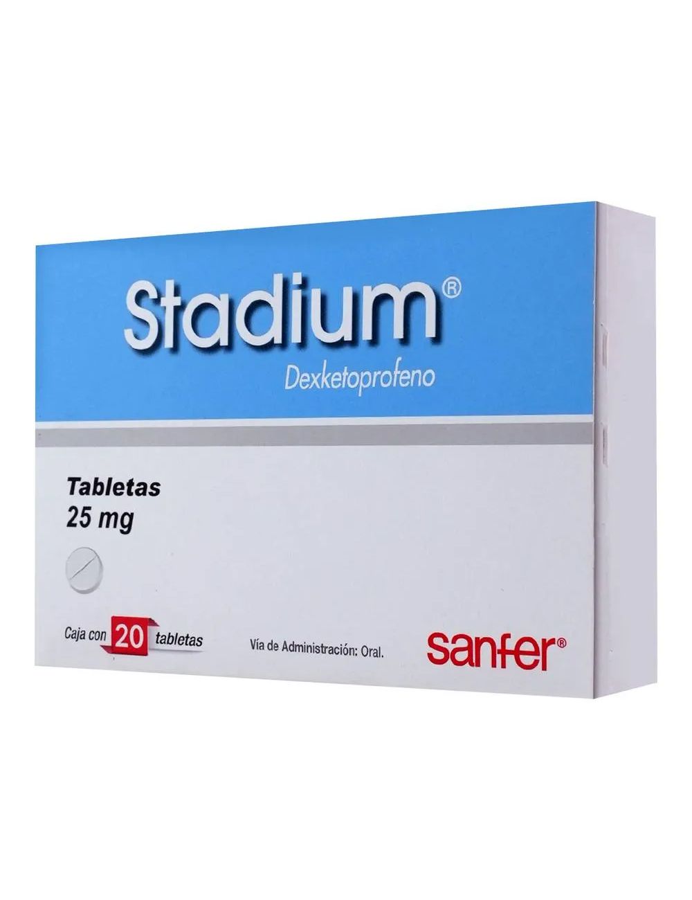 Stadium Tabl 25Mg X 20