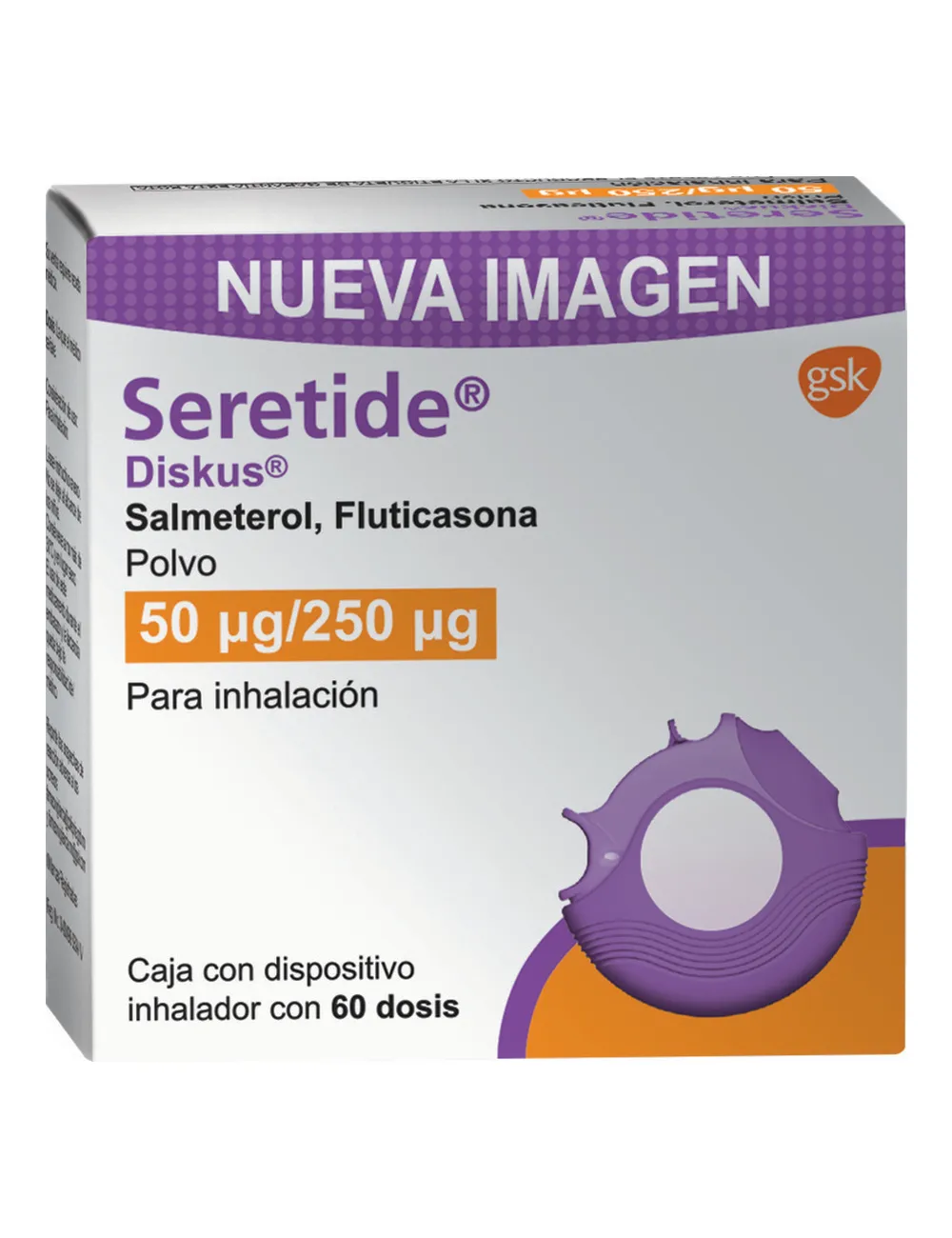 Seretide Disk.Po.Inh 250Y X 60 (/50 )