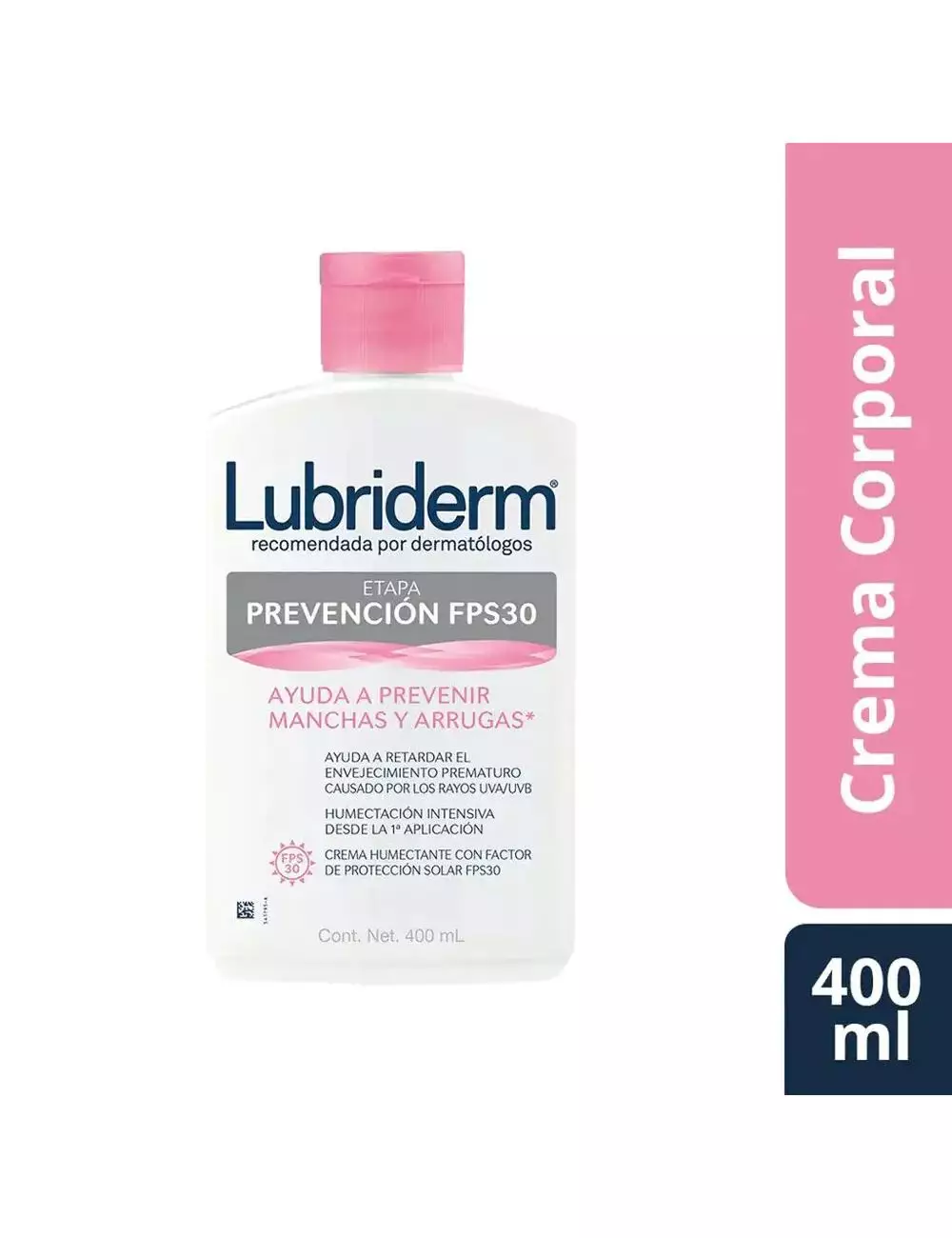 Lubriderm Cra Et Prev 400Ml X 1