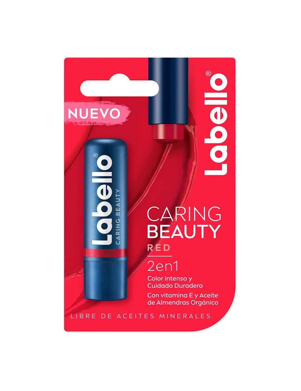 Labello Caring-Bea La B 2E1 Red 4.8G X 1