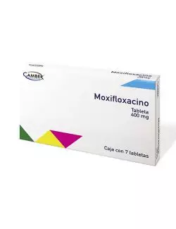 Moxifloxacino 400 mg - 7 tabletas| Camber Pharma