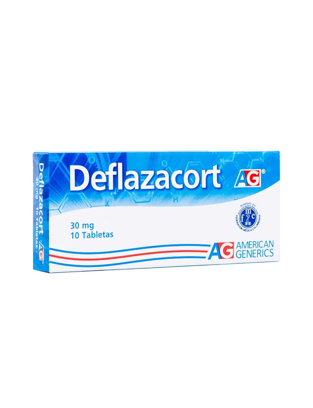 Deflazacort® 30 mg - 10 Tabletas | American Generics