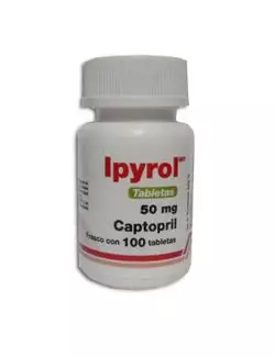 Ipyrol® 50 mg - 100 Tabletas | Captopril | Victory Enterprises