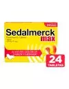 Sedalmerck® Max 650 mg/65 mg - 24 Tabletas | Paracetamol/Cafeína | Merck