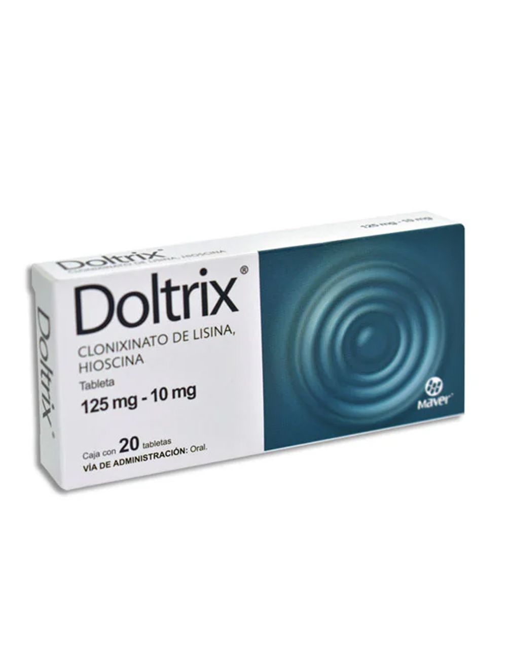 Doltrix® 125mg/10mg - 20 Tabletas | Clonixinato de Lisina/Hioscina | Maver