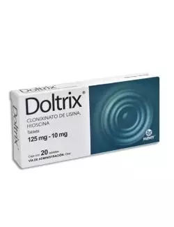 Doltrix® 125mg/10mg - 20 Tabletas | Clonixinato de Lisina/Hioscina | Maver