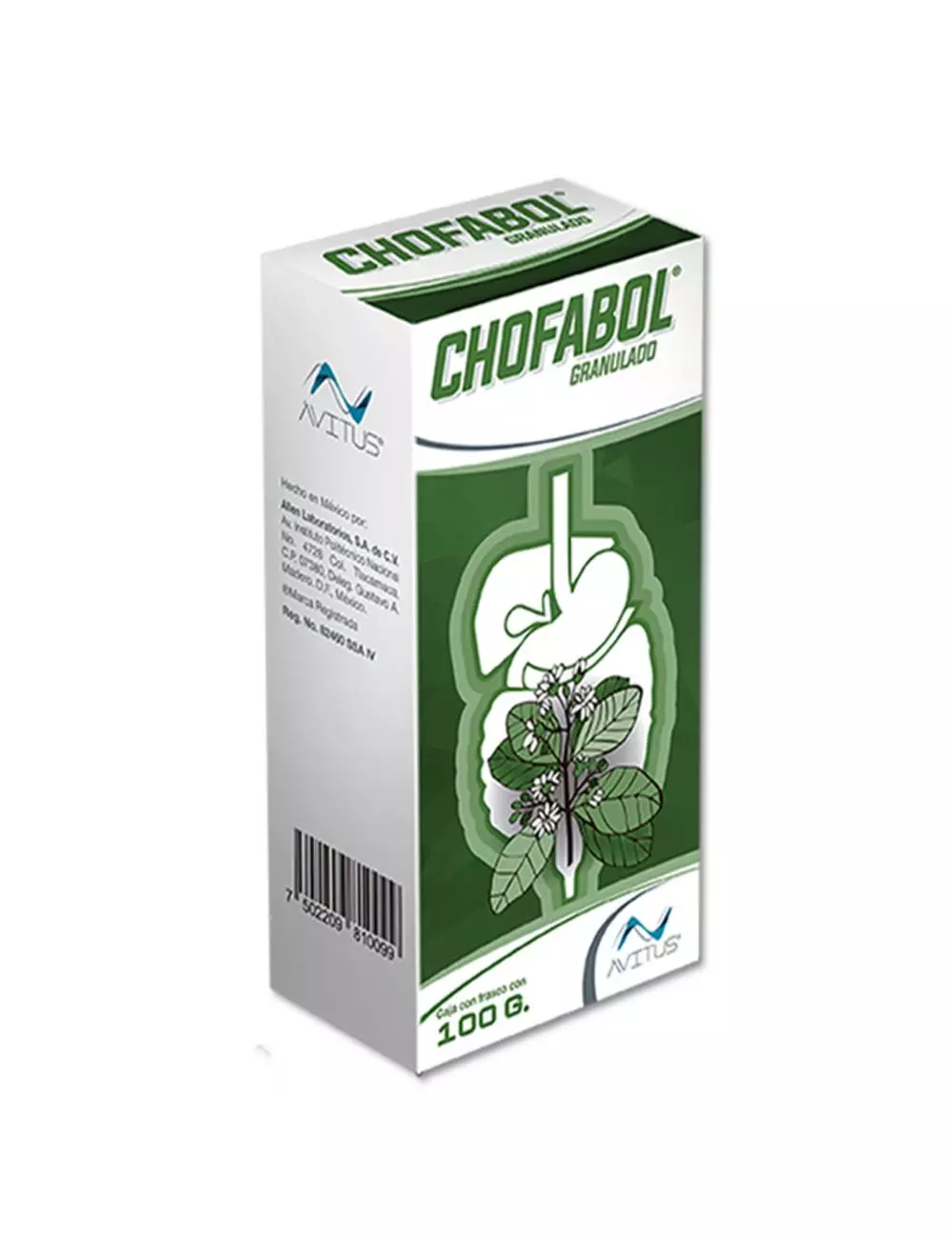 Chofabol Granulado Caja Con Frasco Con 100g.