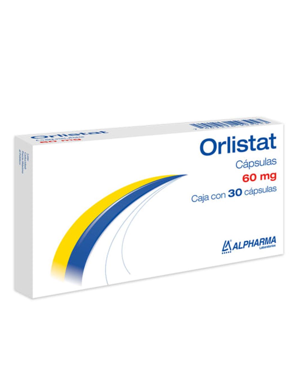 Orlistat 60mg - 30 Cápsulas | Alpharma | Venta con Receta Médica