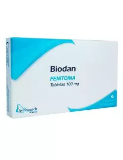 Biodan (100 mg) - 50 Tabletas | Fenitoína | Bioresearch