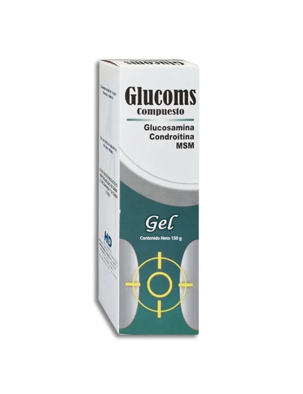 Glucoms Compuesto - Gel 150g | Glucosamina/Condroitina/MSM | HD Laboratorios