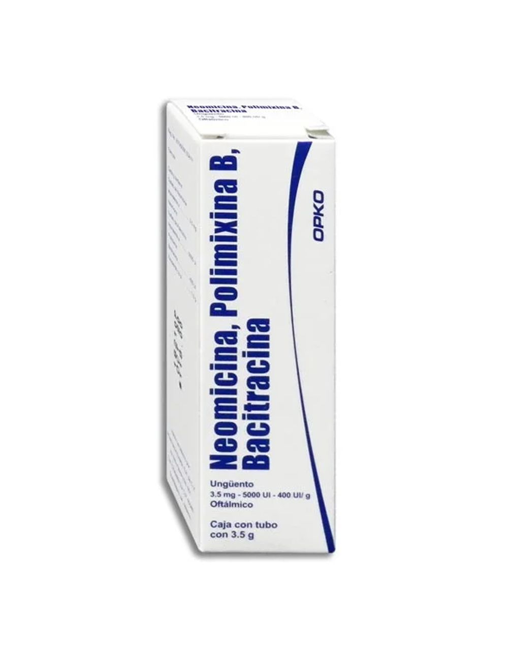 Neomicina/Polimixina B/Bacitracina Ungüento (3.5mg/5000UI-400UI/g) - Tubo 3.5g | Opko
