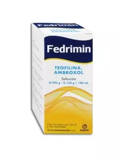 Fedrimin (0.7g-0.15g/100ml) - Frasco 150ml | Teofilina/Ambroxol | Maver