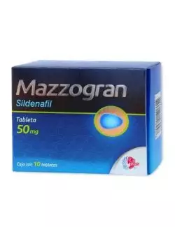 Mazzogran 50mg - 10 Tabletas | Sildenafil | Laboratorio Collins