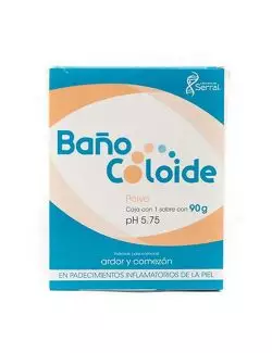 Baño Cloide Polvo 86.85g/1.8g - Sobre 90g | Harina de Soya/Povidona | Serral